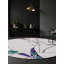 Tapis gris soyeux et moelleux-100855972