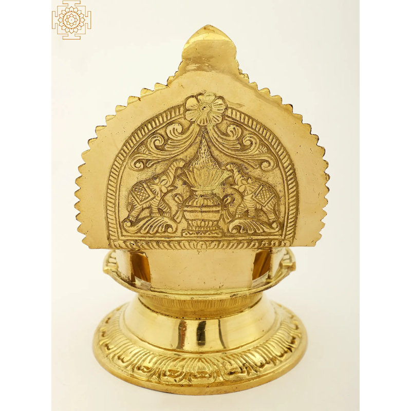 Petit laiton 7 po Kubera Lakshmi Vilakku Diya