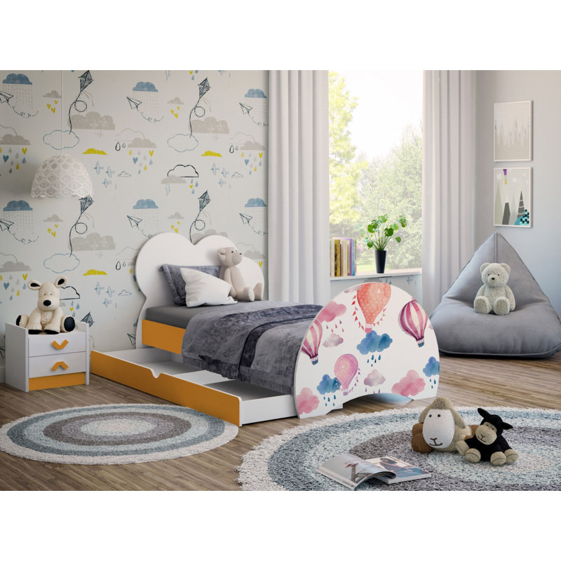 Esteban Standard with Storage Included, Orange