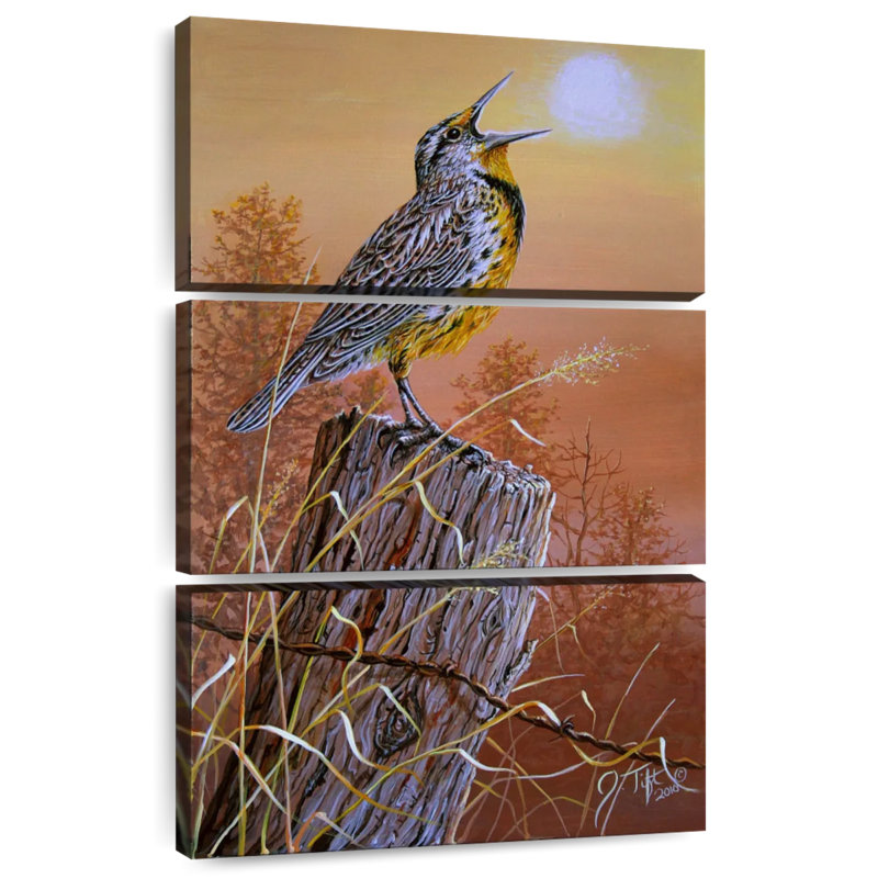 Brampt Meadowlark, 65" H x 42" W