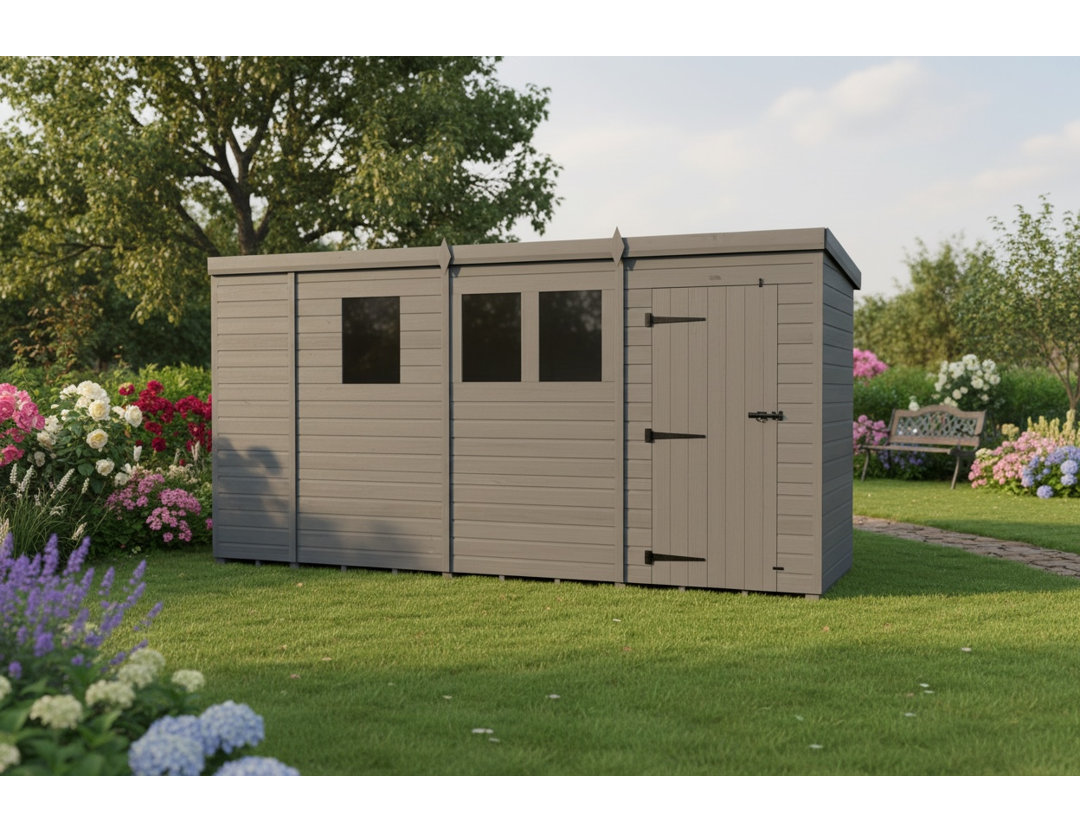 13x6 Pent Composite Shed