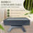 Couch Arm Table, Sofa Arm Tray, 360 Rotating Table, Clip On Side Table For Couch,  Size For Remotes, Storage And Includes 4 Bonus Coasters, (Gray)-2006649140