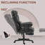 Executive Office Chair, 400LBS Big And Tall Office Chair With Foot Rest, Microfiber Computer Desk Chair With Lumbar Support, Reclining Function And Wide Seat-570476302
