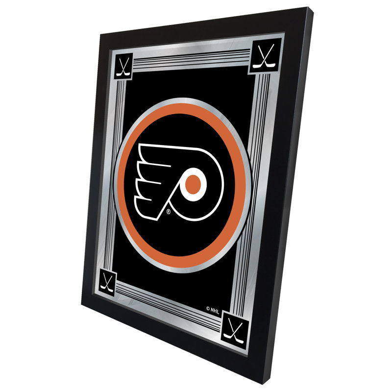 « logo mirror », impression encadrée NHL, Philadelphia Flyers