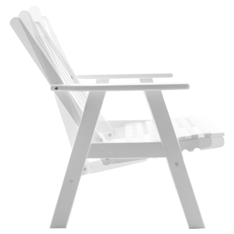 Heckson Patio Dining Armchair, White