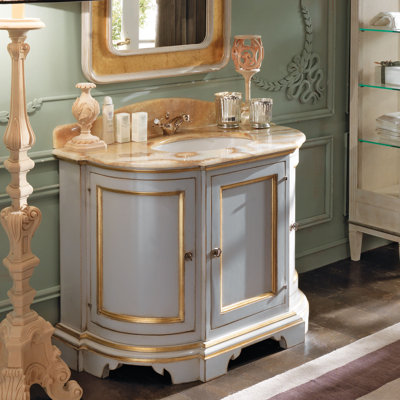 44" Single Bathroom Vanity Base Only