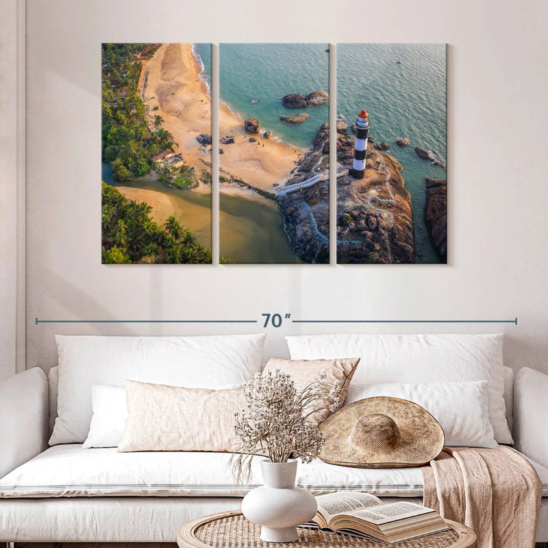 Phare de Kapu Beach, H 32 po x l 50 po