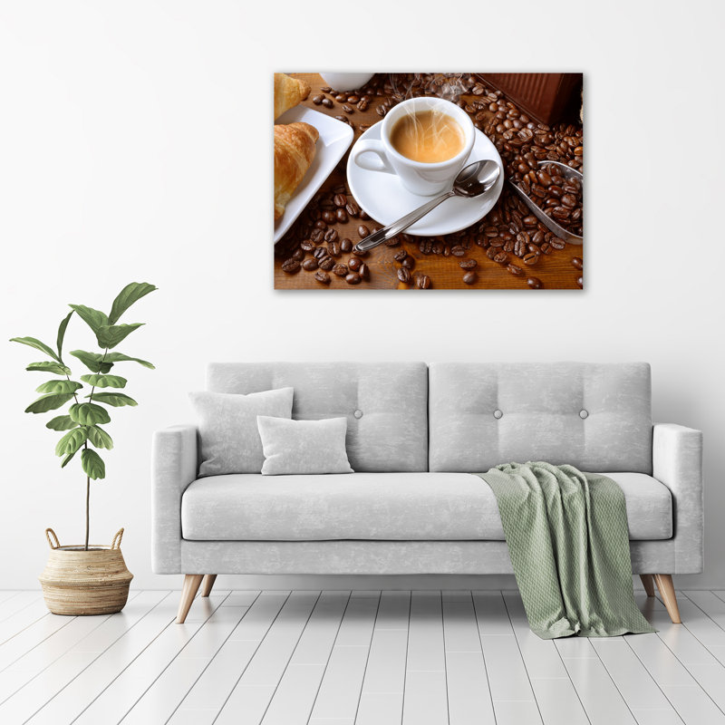 Aromatic Coffee - Wrapped Canvas Print
