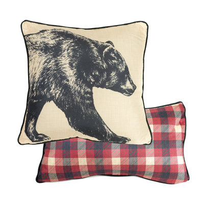 Donna Sharp Forest Point 2PC Rustic Pillow Set