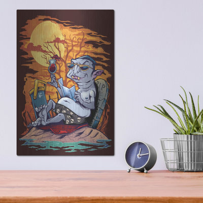 «Halloween At The Beach Dracula» par Flyland Designs