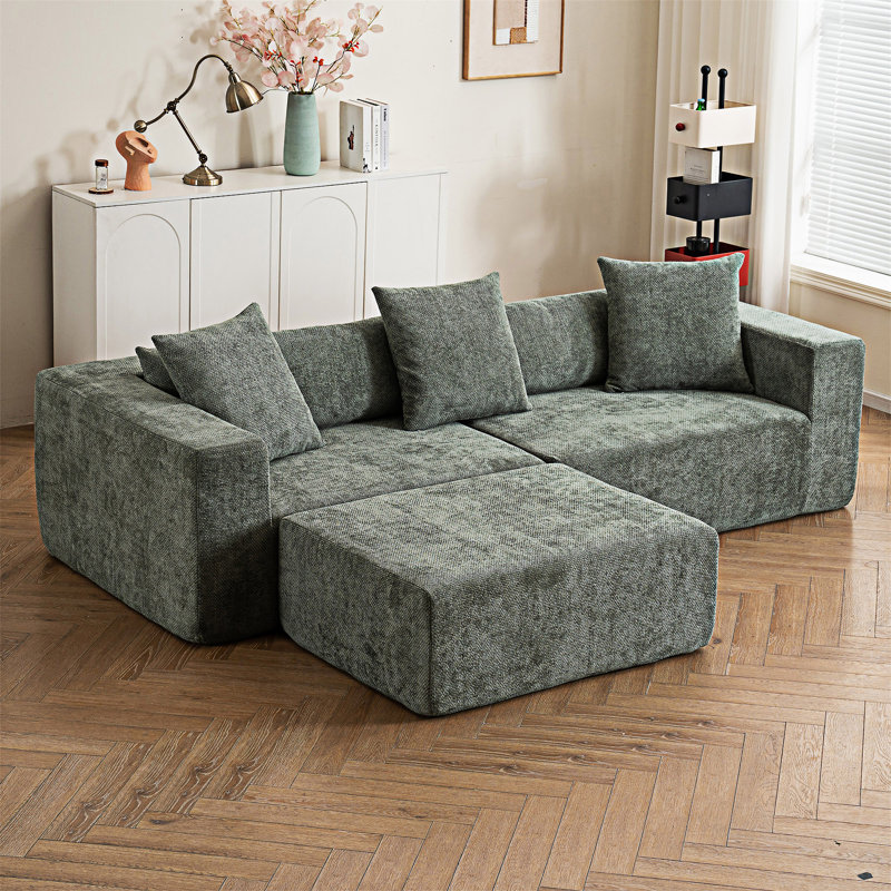 Canapé modulaire en L
