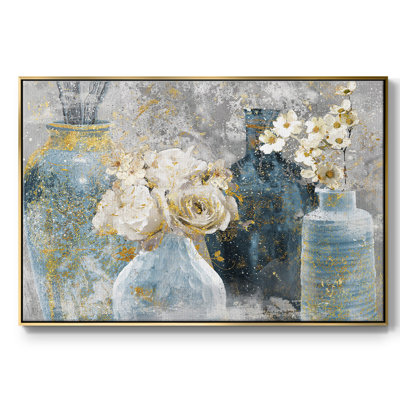 " Vessels And Blooms Blues "