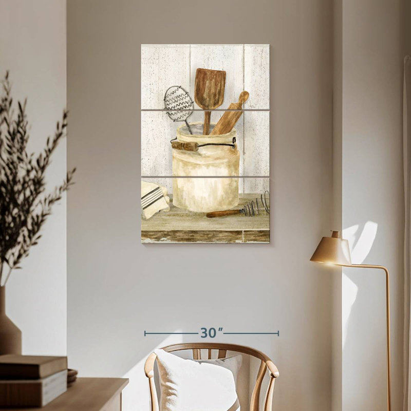 Cuisine rétro Senne I, H 57 po x l 36 po