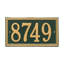Double Line 1-Line Wall Address Plaque-110827156-110827154