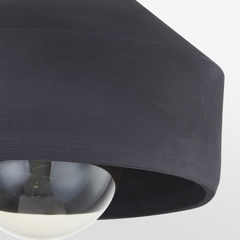 Plafonnier encastré en céramique, H 10 po x l 11 po x P 11 po