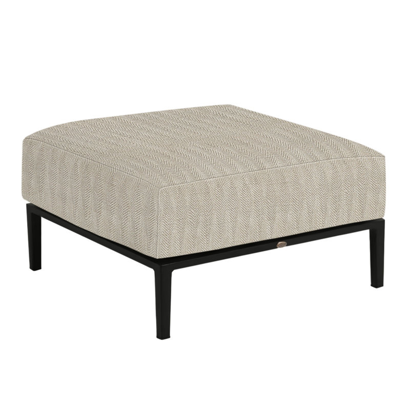 Repose-pieds Havana, Sable à chevrons, Chalk/Natural Cane, Welt/Standard fill