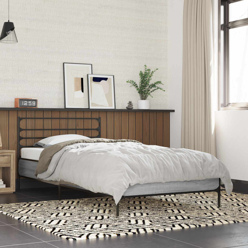 Bed, Grey Sonoma