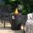 Round Propane Smokeless Fire Pit-2005075517
