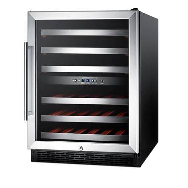 Smith & Hanks RW145DR 46 Bottle Dual Zone Wine Cooler