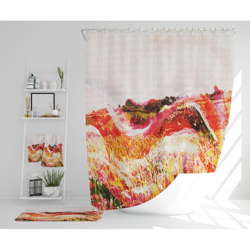 Natko Polyester Shower Curtain Set