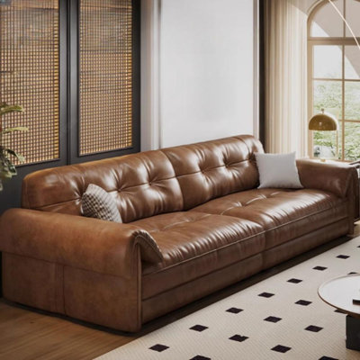 Elephant Ear Mid-Century Minimalist Sofa