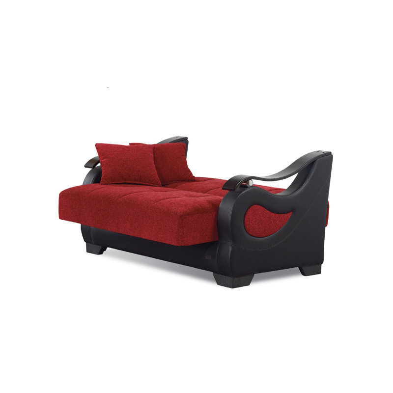 Gratton 51" Recessed Arm Sofa Bed