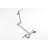 Wall Mounted Pot Filler - Modern Brass, Two Handles, Folding Swing Arm, Brushed Nickel, Corrosion, Serene Water Faucet Look, Two-Attachment, Foldable No Corrosion, Tranquil-1723487015