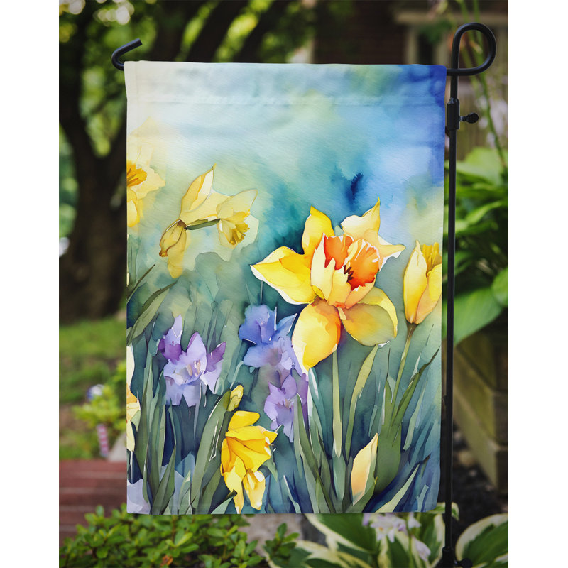 Double Sided 15.5'' H x 11.25'' W Polyester Garden Flag