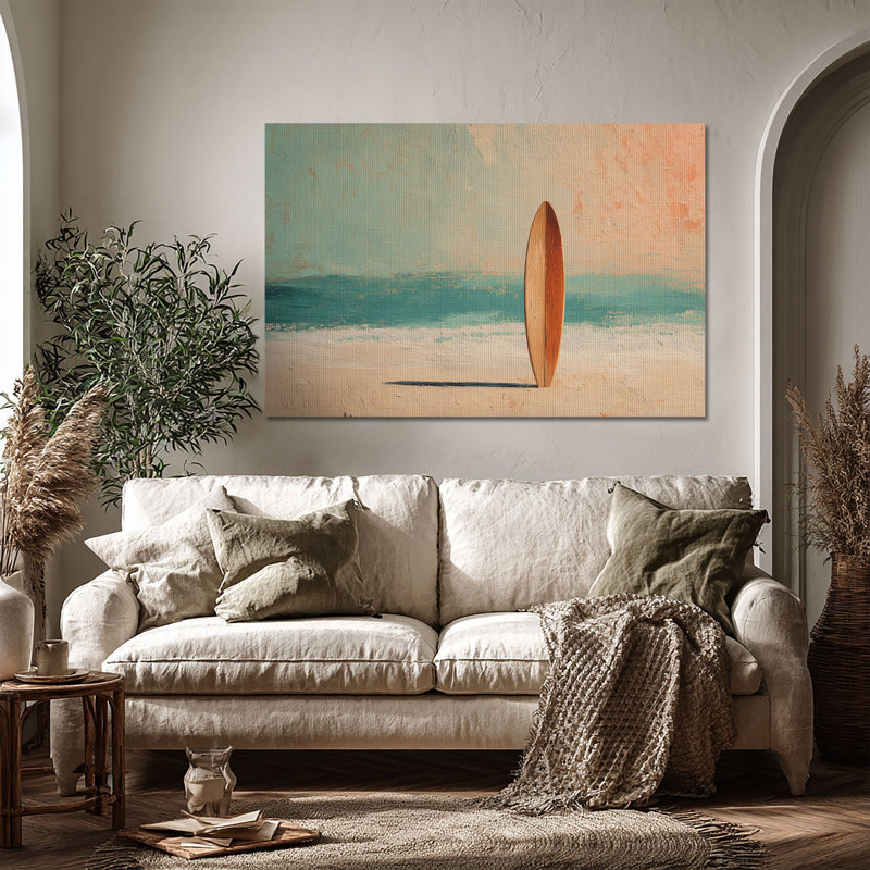 Décoration murale grand format Rogue Wave - salon, chambre à coucher ou bureau, H 32 po x l 48 po