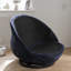 Chaise pivotante moderne rembourrée