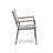 Wailey Steel Outdoor Stacking Dining Armchair