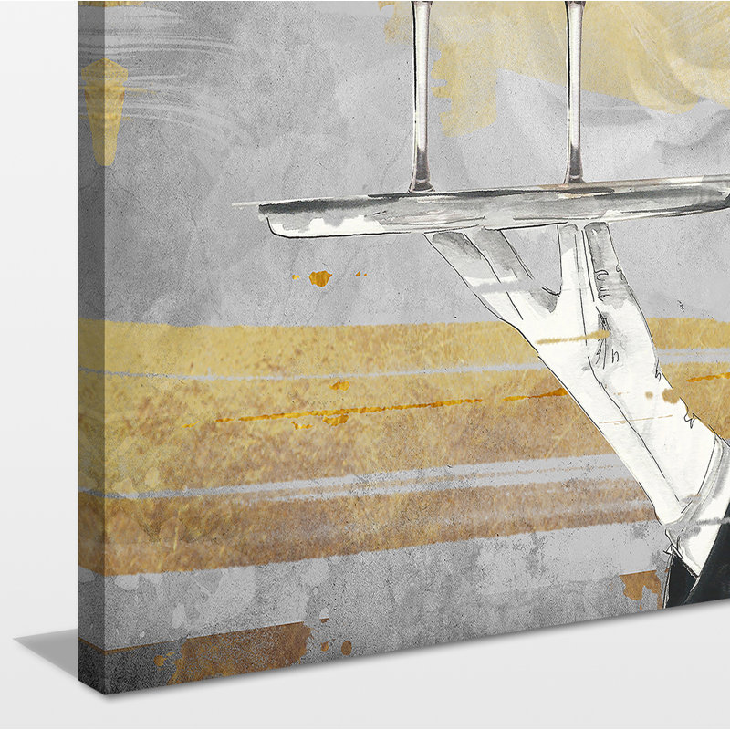 Cheers - Impression sur toile, Toile tendue, H 30 po x l 18 po x P 1 po