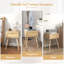 Table de chevet en bois manufacturé Deemston