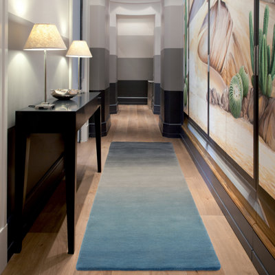 Chaffins Wool Gradient Blue Rug