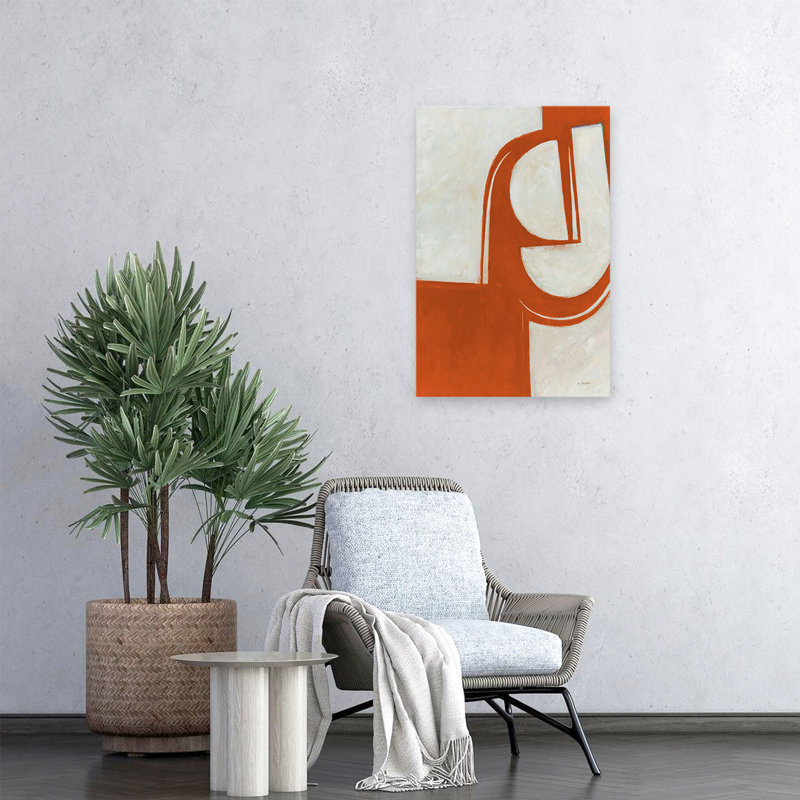 Artéfact moderne et contemporain II, H 24 po x l 16 po