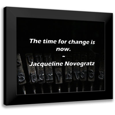 Jacqueline Novogratz Quote: The time for change is now.