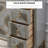 Light Luxury Line Rectangular Accent Cabinet.