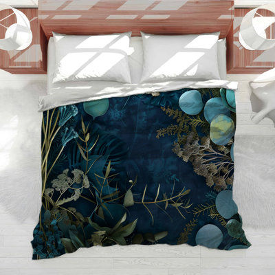 Botanical Nature Cotton Blend Comforter