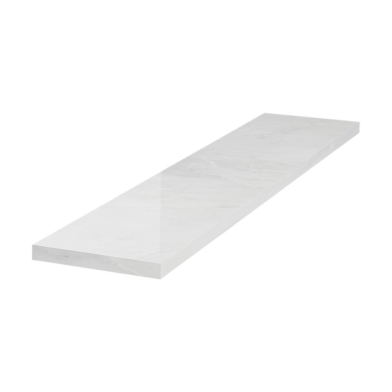 21.25" White Marble Bathroom Vanity Sidesplash