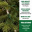 Fraser Hill Farm Carmel Pine Slim Artificial Christmas Tree with Warm White LED Lights-1987959128