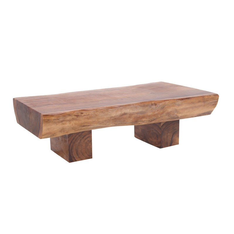 Table basse en bois naturel Gertrude
