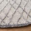 Tapis ivoire touffeté à la main à motif géométrique Gilliland-1465252025