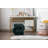 Centerfield Velvet Ottoman-215637889