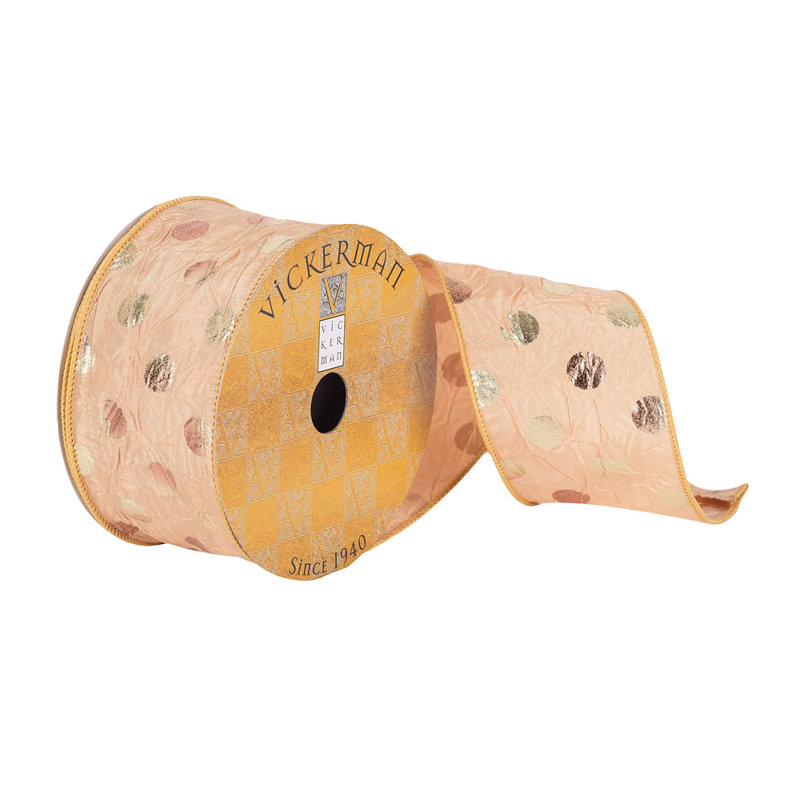 Ruban à pois, Orange