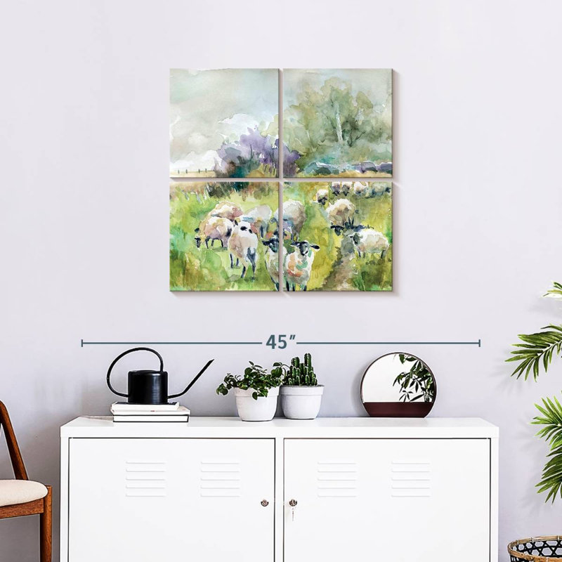 Brampt Spring Flock, 26" H x 26" W