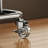 Rolling Metal Coat Rack
