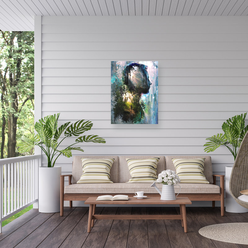 Toile d'extérieur Barrett Biggers Forest Memories, H 14 po x l 19 po