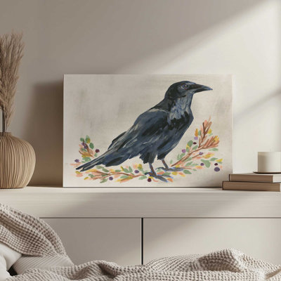 Harvest Raven I by June Erica Vess Canvas Art Print