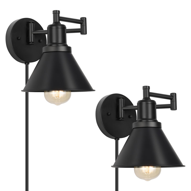 Plug-in Swing Arm Sconce