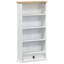 Solid Wood 103cm H Media Shelves